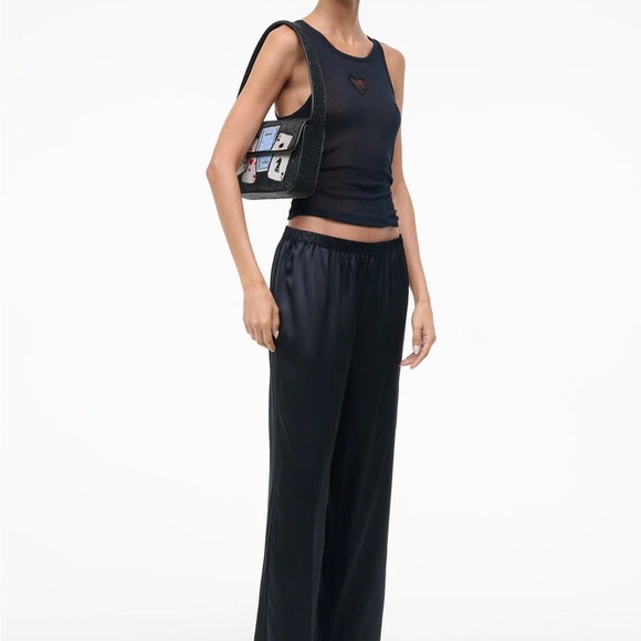 STAUD BEADED TOMMY BAG HOUSE OF CARDS - Picture 6 of 13